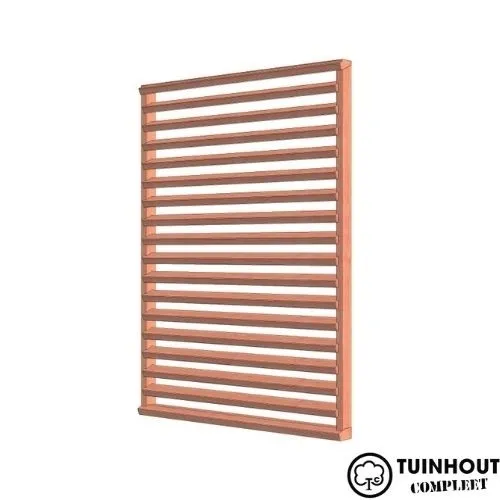 Louvre paneel horizontaal 1630 x 2200 mm