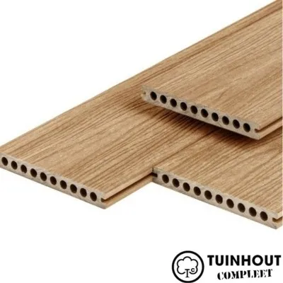 Composiet Vlonderplank Cedar semi-massief 23 x 210 mm