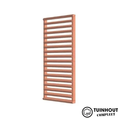 Louvre paneel horizontaal 844 x 2200 mm