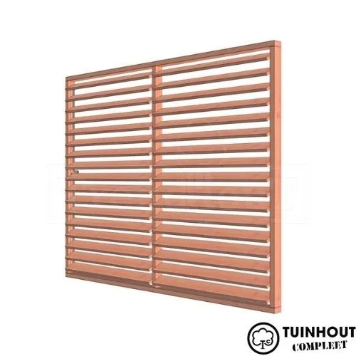 Louvre paneel horizontaal draaibaar 2760 x 2200 mm