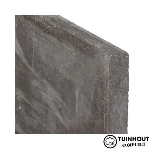 Betonplaat antraciet 35 x 240 mm 2 zijde glad