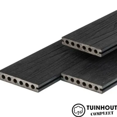 Composiet Vlonderplank Zwart semi-massief 23 x 138 mm