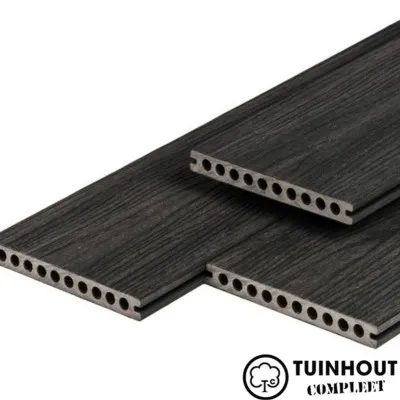Composiet Vlonderplank Zwart semi-massief 23 x 210 mm