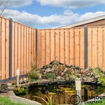 Tuinscherm Redclass wood 21 planks