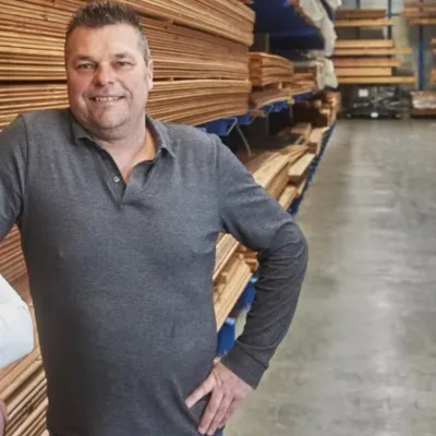 Eigenaar Sander van Ravestein van Tuinhout Compleet