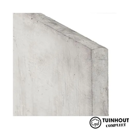 Betonplaat wit/grijs 35 x 240 mm 2 zijde glad