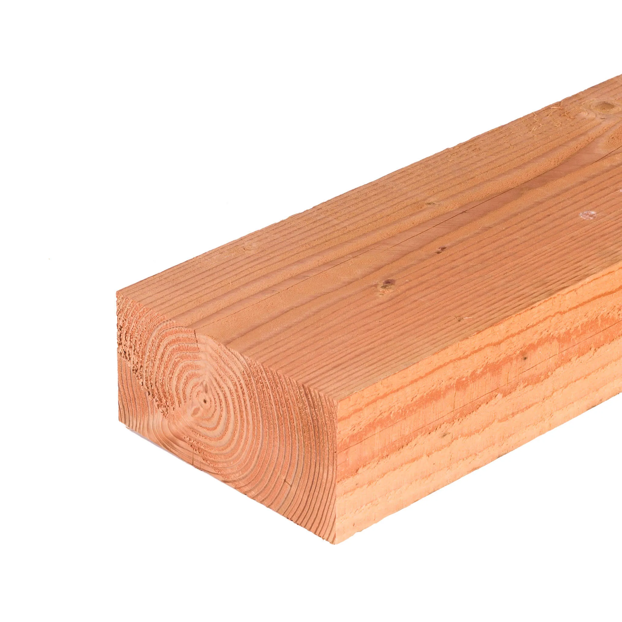 Douglas balk 100 x 200 mm bezaagd