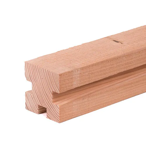 Douglas T-paal 150 x 150 mm