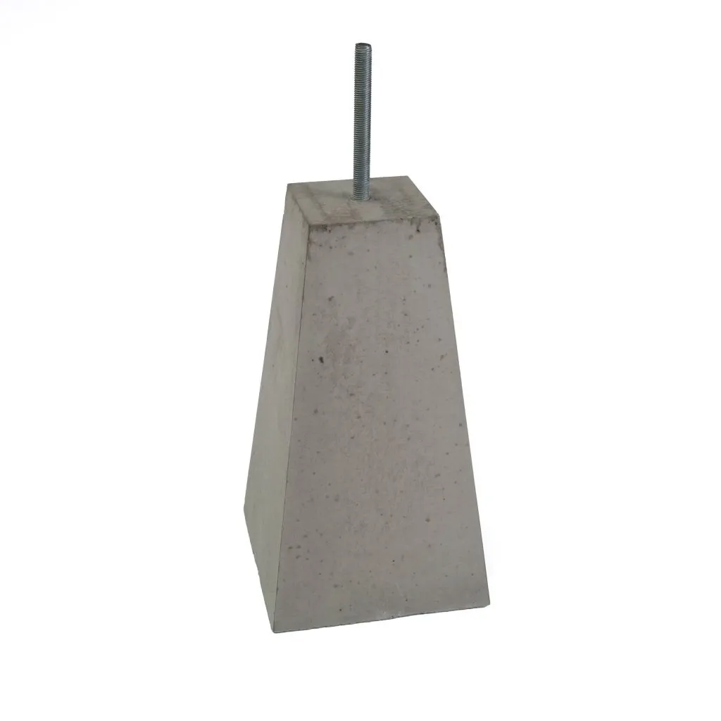 Betonpoer piramide 120 x 120 mm / 220 x 220 mm