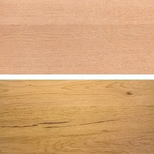 Douglas versus eikenhout