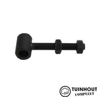 Draadstang 90 mm zwart