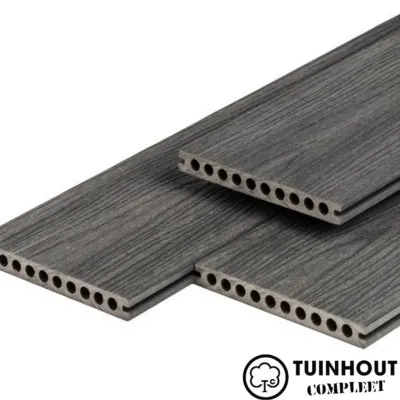Composiet Vlonderplank Donkergrijs semi-massief 23 x 210 mm