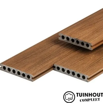 Composiet Vlonderplank Teak semi-massief 23 x 138 mm