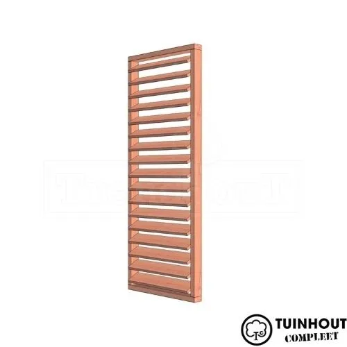 Louvre paneel horizontaal draaibaar 844 x 2200 mm