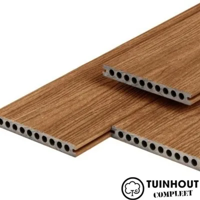 Composiet Vlonderplank Teak semi-massief 23 x 210 mm