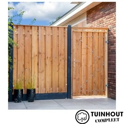 Tuindeurkozijn douglas 210 x 150 mm met aanslagligger