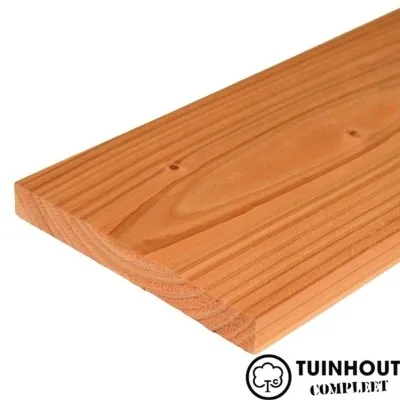 Douglas plank 22 x 150 mm 5000 mm geschaafd - Actie