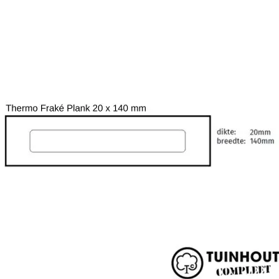 Thermo Fraké Plank 20 x 140 mm