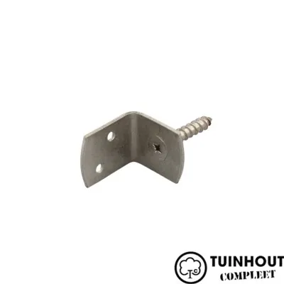 Hoekanker met schroef 35 x 30 mm