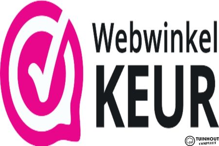 WebwinkelKeur logo Tuinhout Compleet